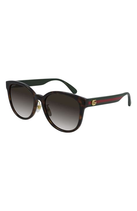 56mm best sunglasses gucci|Gucci eyewear round frame sunglasses.